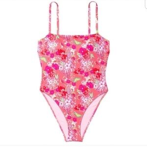 New! Victoria’s Secret floral butterfly print one piece nwot 3964